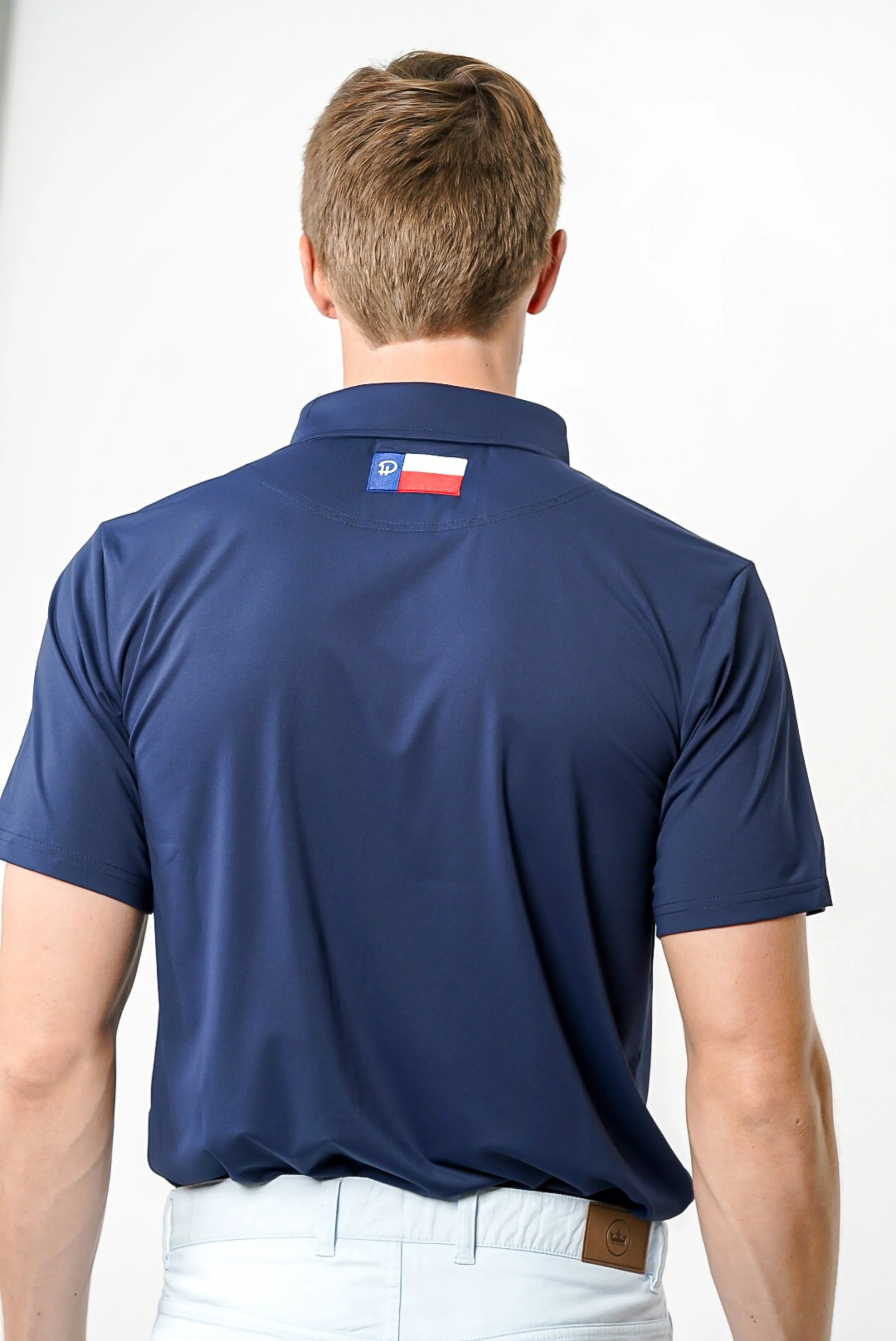 Navy Blue Golf Shirt — Parker & Hyde